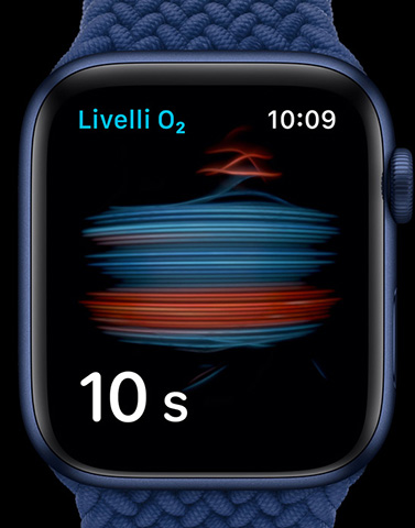 Apple Watch Series 6 livello ossigeno