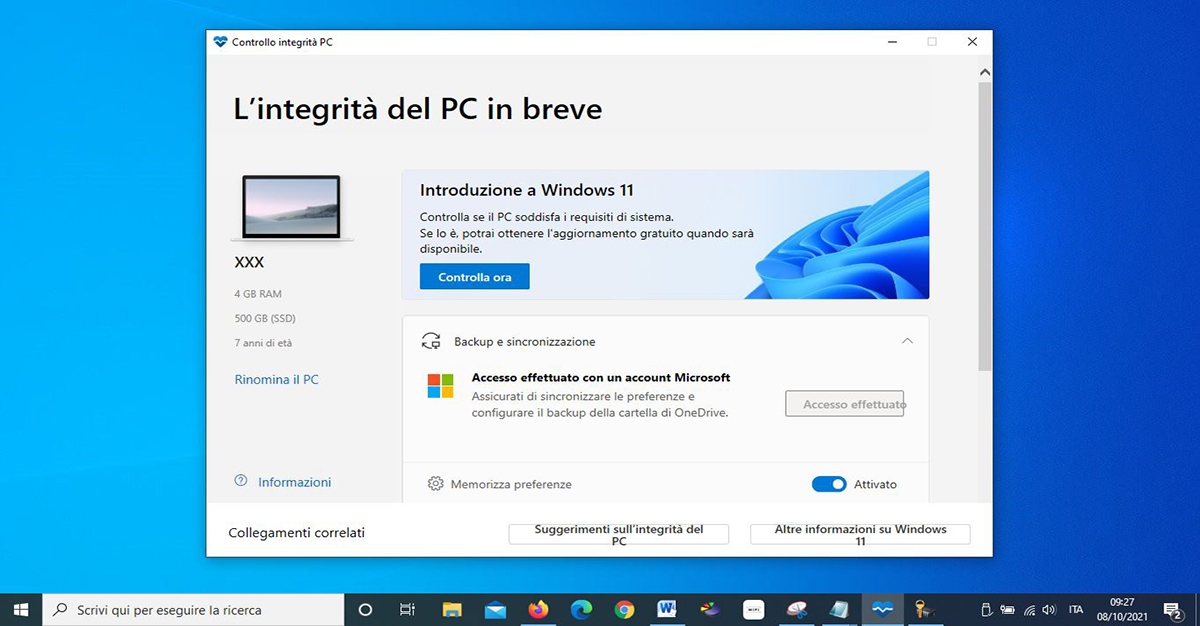 Windows 11: come verificare se il pc è compatibile