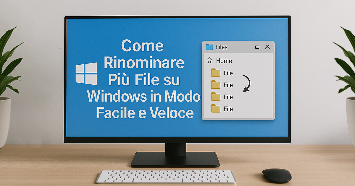 Come Rinominare Più File su Windows