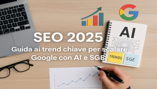 SEO 2025: guida ai trend chiave per scalare Google con AI e SGE
