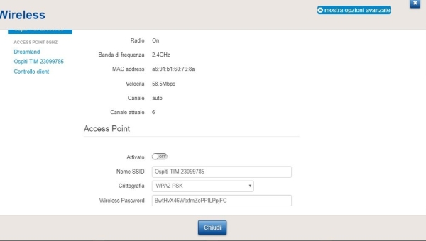 Modem Tim Hub: Come cambiare password Wi-Fi