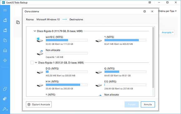 Clona hdd a ssd