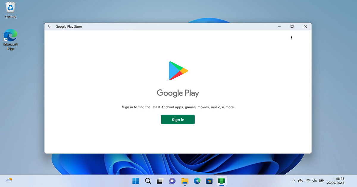 Come installare il Google Play Store su Windows 11