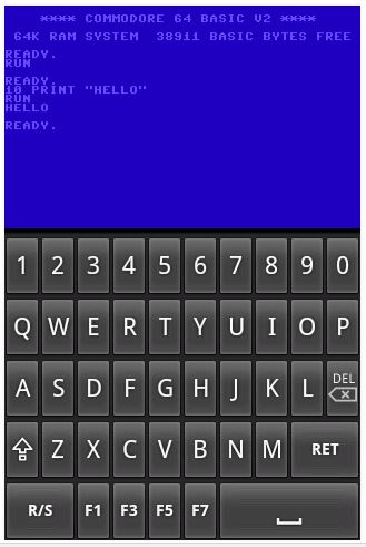 App emulazione c64 su Android