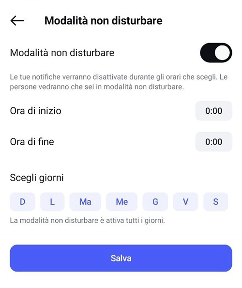 Instagram: Limitare il tempo