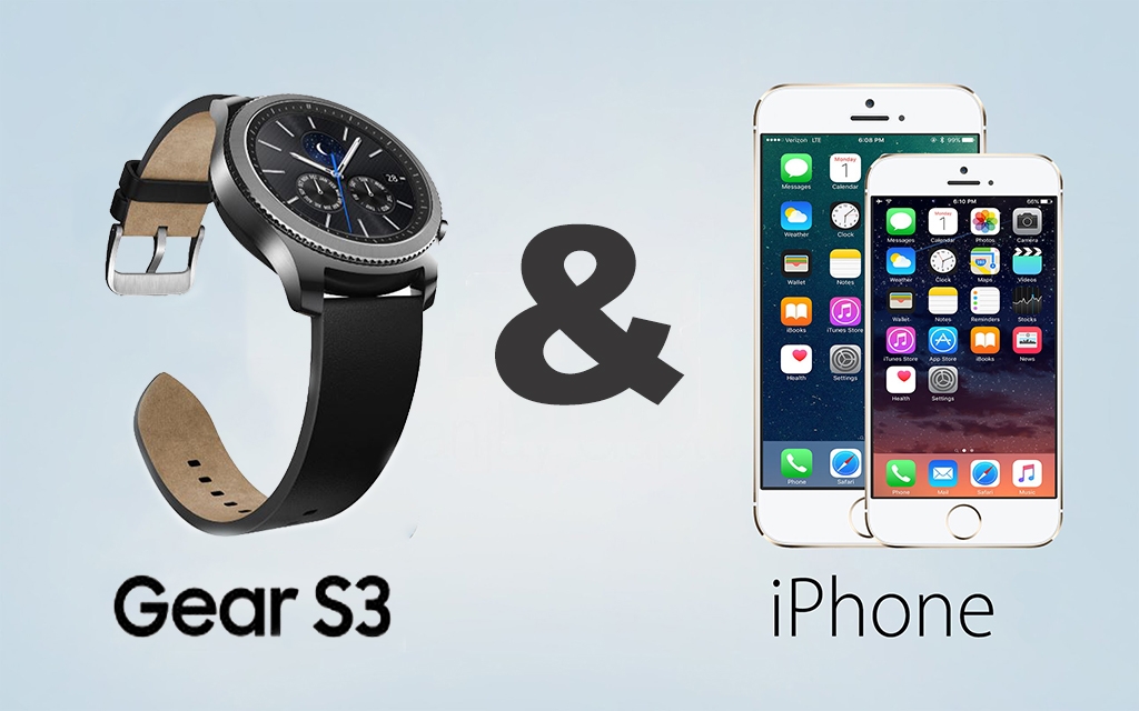 Gear S3 & iPhone