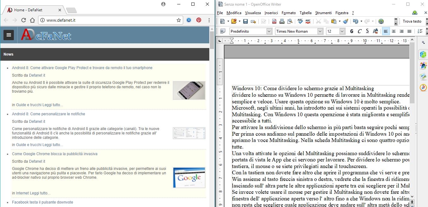 Windows 10 Multitasking
