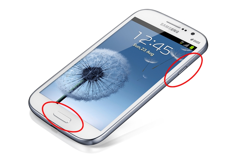 Come fare lo screenshot su  Samsung Galaxy