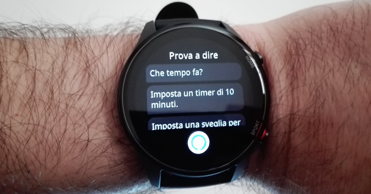 Mi Watch e Alexa