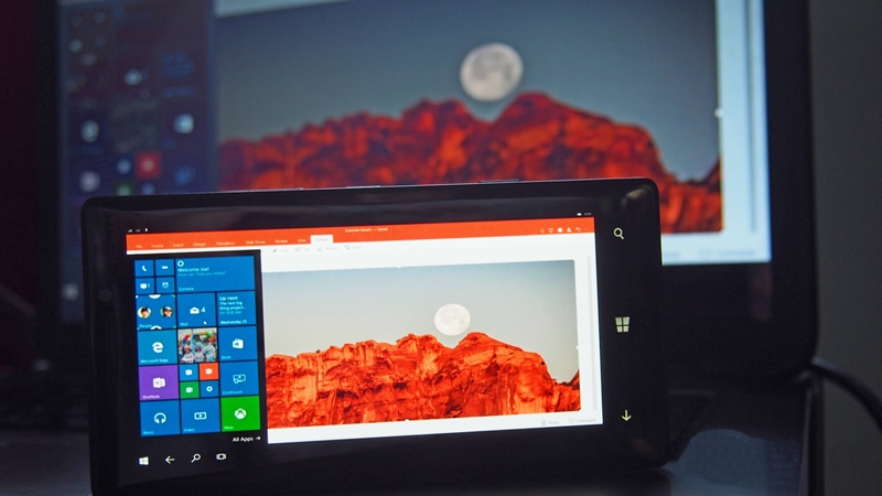 Windows 10 Mobile Continuum