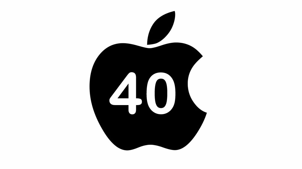 Apple compie 40 anni