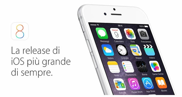 Apple iOS 8.0.2 disponibile a tempo di record