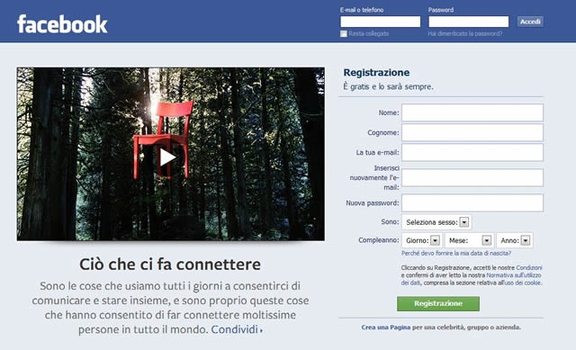 Facebook cimitero virtuale