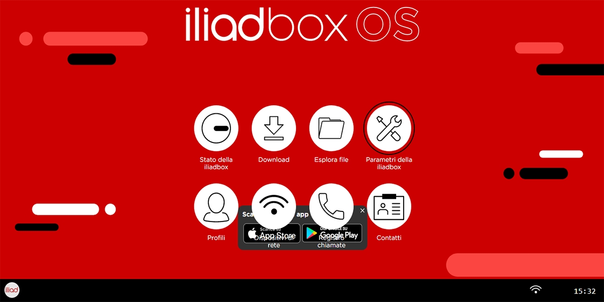 IliadBox cambio password WI-FI