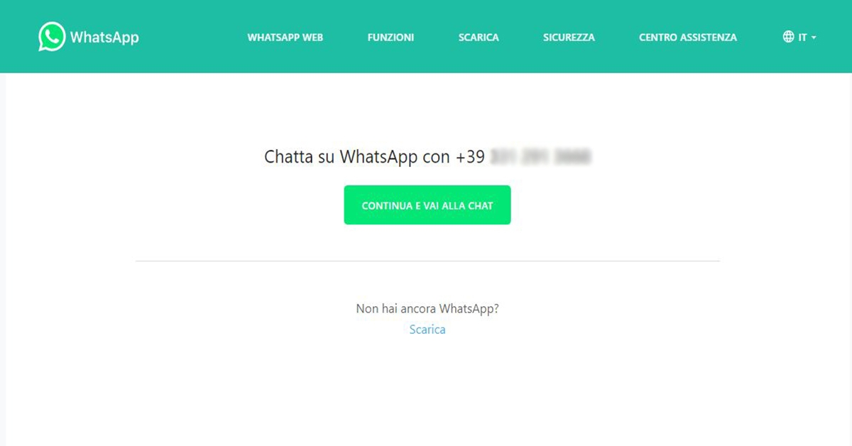 Come creare una chat con sé stessi su WhatsApp