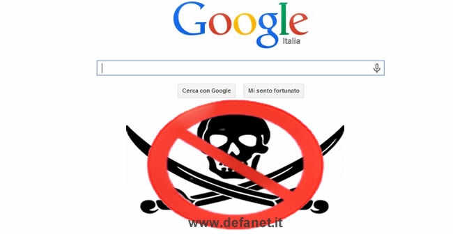Google Anti pirateria