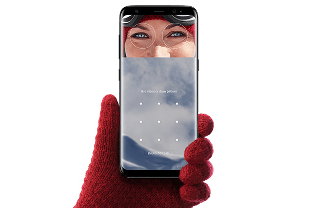 Samsung galaxy S8 Scansione Iride