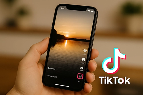 Come Commentare con una Foto su TikTok